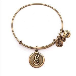 Letter E Alex and Ani bracelet